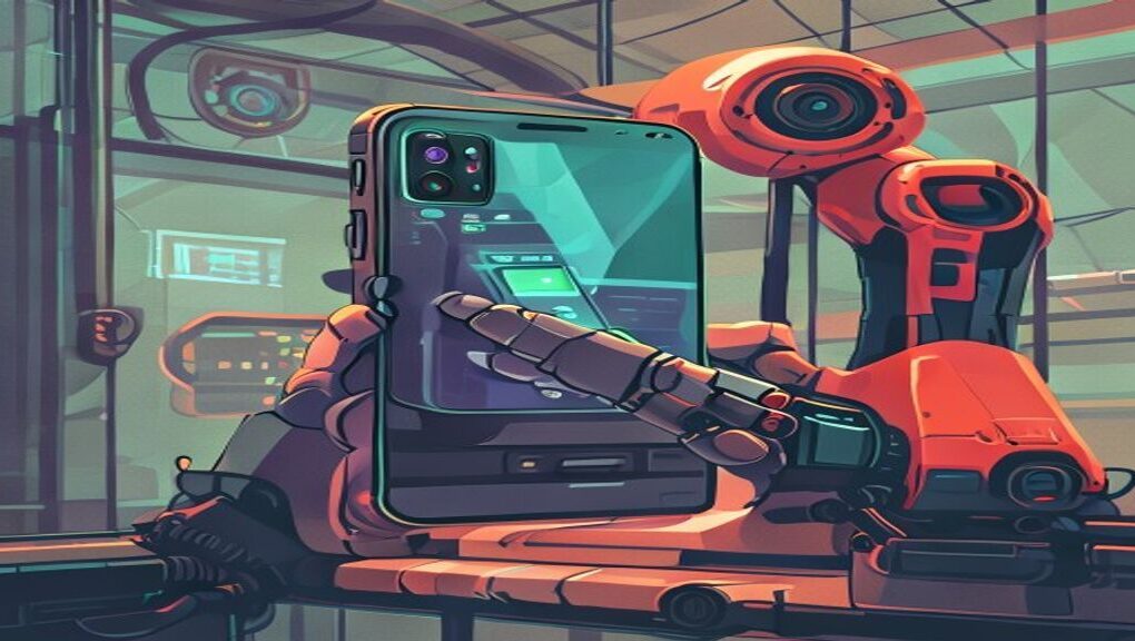 Google Pixel phone receiving an Android 17 update