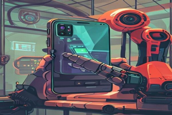 Google Pixel phone receiving an Android 17 update