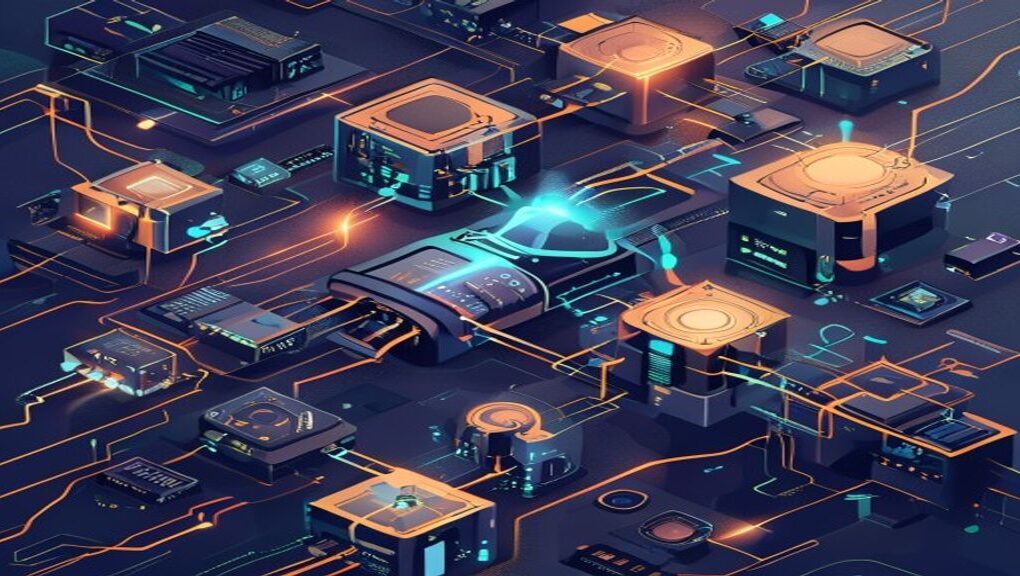 Heterogeneous x86 AI architecture illustration