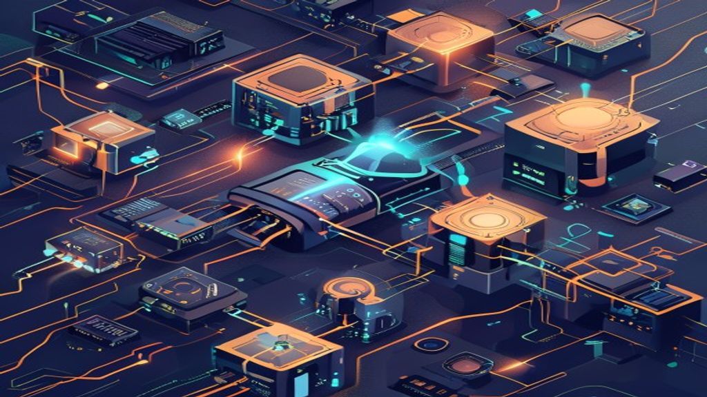 Heterogeneous x86 AI architecture illustration