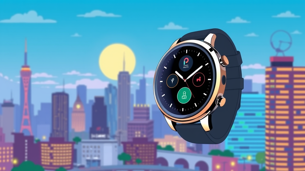 Garmin software update on a smartwatch