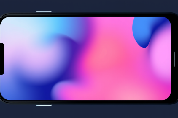 Android Update with new color controls on a smartphone